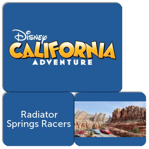 California Adventure Rides - Match The Memory