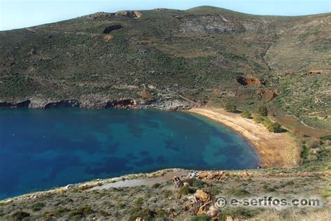 Beaches and coasts of Serifos