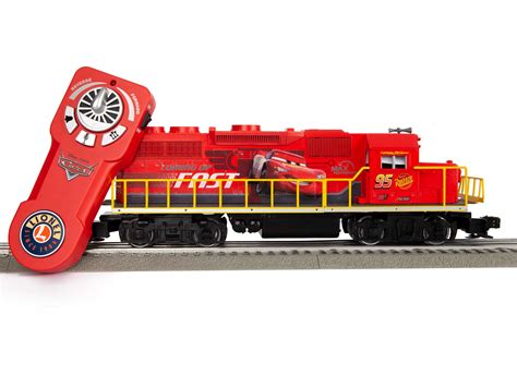 Lionel Pixar's Cars Lightning McQueen, Electric O Gauge Model Train Set w/R - rcgc.sub.jp