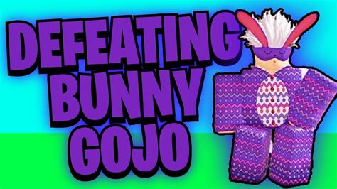 [AUT] Defeating Bunny Gojo (Solo Boss Fight) - YouTube