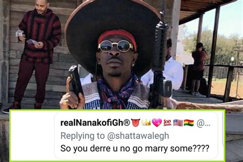 Shatta Wale epic reply to fan who asked when he was getting married ...