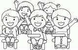 Kind Child Coloring Page  Home sketch template