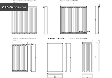 Solar Panel Installation CAD block, download free DWG file