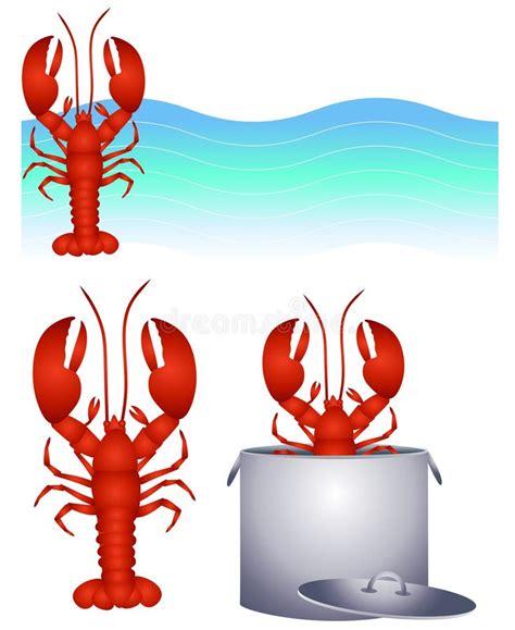 Red Lobster Clip Art and Logo Stock Illustration - Illustration of graphic, shellfish: 5365741