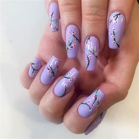 20 Charming Cherry Blossom Nail Art – NailDesignCode