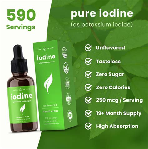 Iodine Drops - NutraChamps