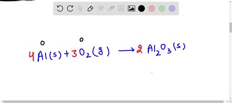 SOLVED: Aluminum metal reacts with oxygen gas in a the metal preventing it from further ...