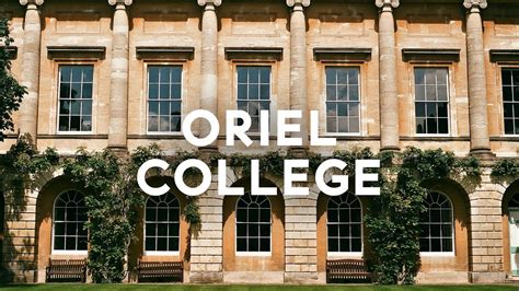 Oriel College: A Tour - YouTube