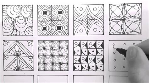 Doodle Zentangle Patterns