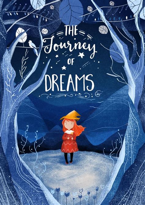 "The Journey of Dream" book cover | Book cover illustration, Book design, Book illustration