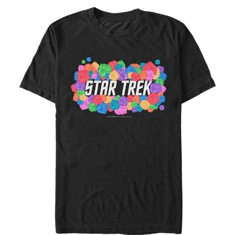 Men's Star Trek: The Original Series Tribbles Rainbow Logo T-shirt ...