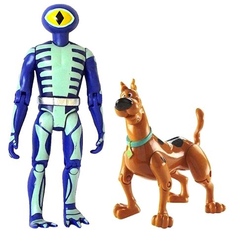 Scooby-Doo Scooby and The Skeleton Man Action Figure Set, 2 Pieces ...