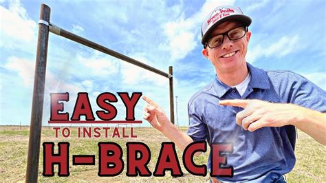 How to Install a Metal Fence H Brace WITHOUT Welding?! Find Out Now! - YouTube