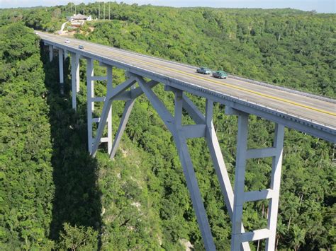 Free Images : landscape, track, travel, transport, cuba, hills, viaduct, arch bridge, truss ...