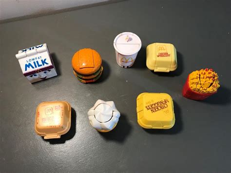 McDonald's Happy Meal Toys CHANGEABLES - Set of 8 - All Different! | #1983033114