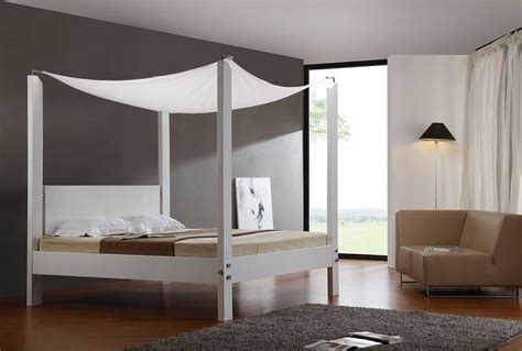 Lias Modern Canopy Bed | Modern canopy bed, Contemporary canopy beds ...