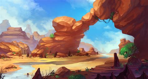 desert by lepyoshka on DeviantArt