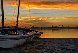 Mission Bay Sunset | Beautiful stretch of coastline just nor… | Flickr