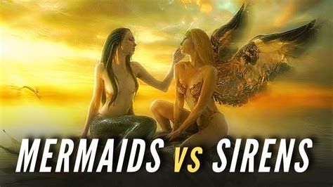 Mermaids vs Sirens - Distinct Features that Set Them Apart