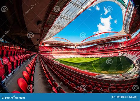 Benfica Stadium in Lisbon, Portugal. Editorial Image - Image of lisboa ...