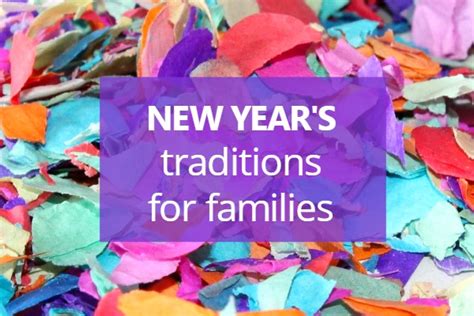 New Year Traditions-A Day of Family Fun