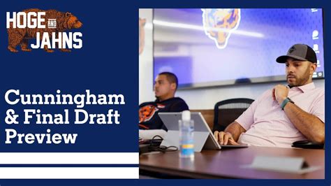 Ian Cunningham's pre-draft presser & final Bears Draft preview - YouTube