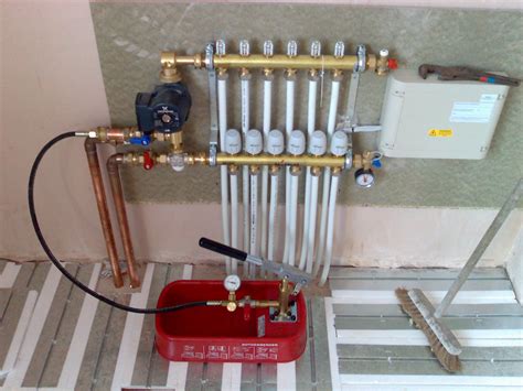 Underfloor Heating Plumbing Diagram