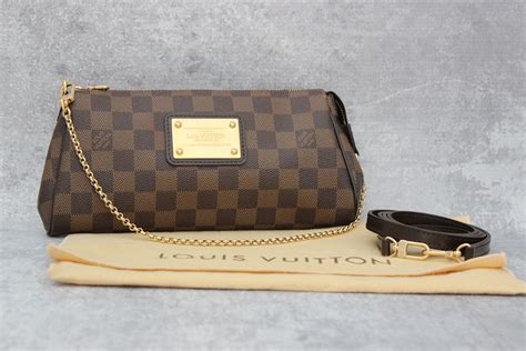 Louis Vuitton Damier Ebene Eva Clutch at Jill's Consignment