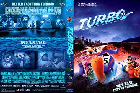 Turbo - Movie DVD Custom Covers - Turbo DVD :: DVD Covers