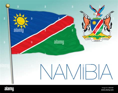 Coat of arms of namibia Stock Vector Images - Alamy