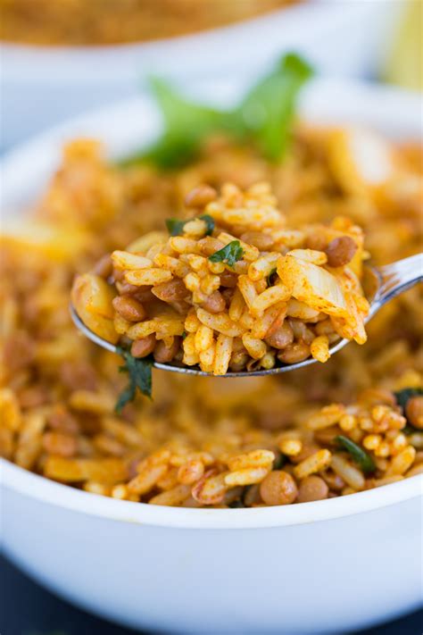 Curried Lentil Rice - Simply Stacie