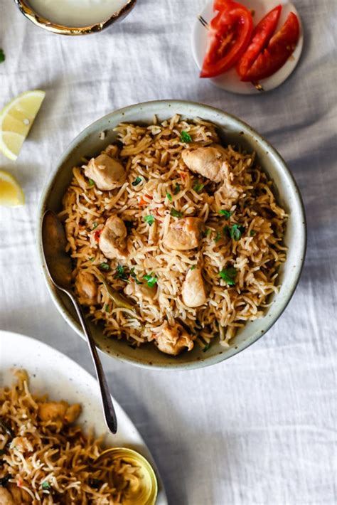 Instant Pot Chicken Pulao (Quick & Easy) - Tea for Turmeric