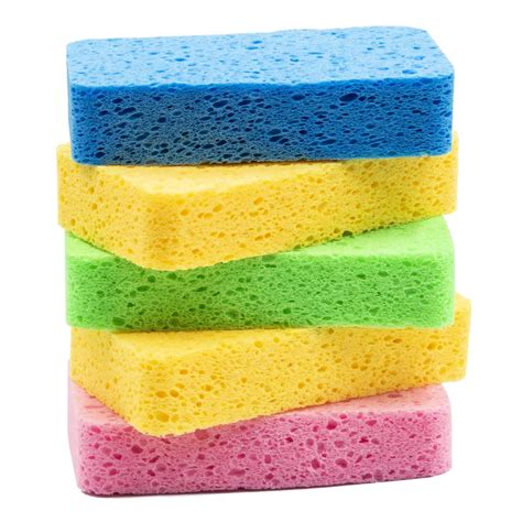 Randolph Kitchen For Dishes Sponges Dish Non Scratch Cellulose Large Cleaning Scrubbers Kitchen ...