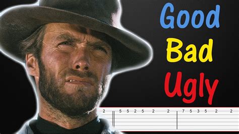 Morricone - The Good, the Bad and the Ugly Guitar Tabs, Guitar Tutorial - YouTube