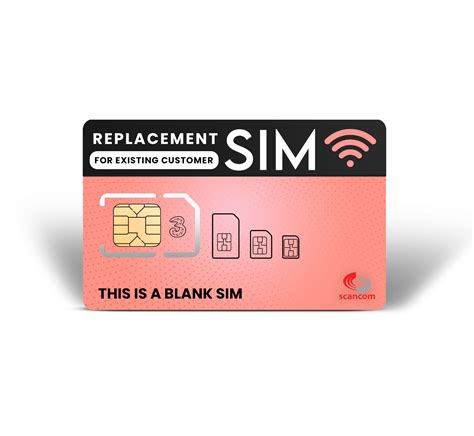 Three Replacement 3 in 1 Sim