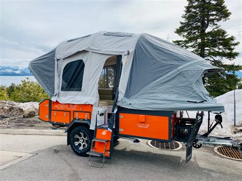 This Tent-Camper Hybrid Inflates in Two Minutes and Sleeps Six People | Best pop up campers ...