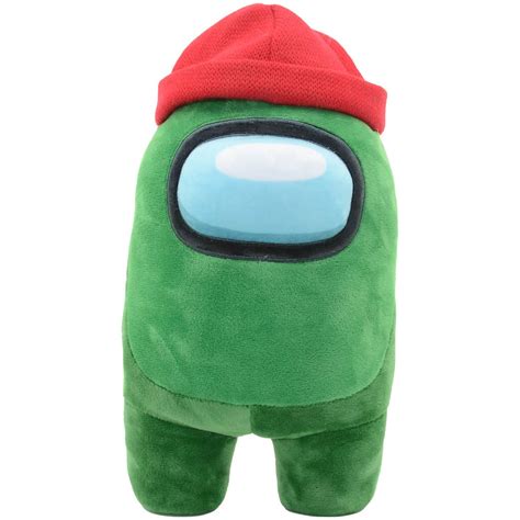 Official Among Us 30cm Plush - Green + Beanie Toys - Zavvi UK