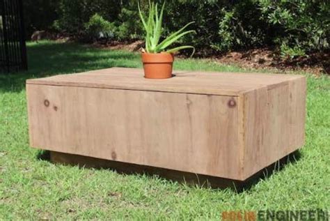 Floating Coffee Table PDF – Free Woodworking Plan.com