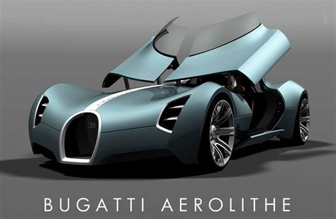 Red Baiduri: Bugatti Aerolithe Futuristic Supercars