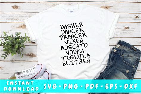 Dasher dancer prancer SVG By LemonStudioCreations | TheHungryJPEG