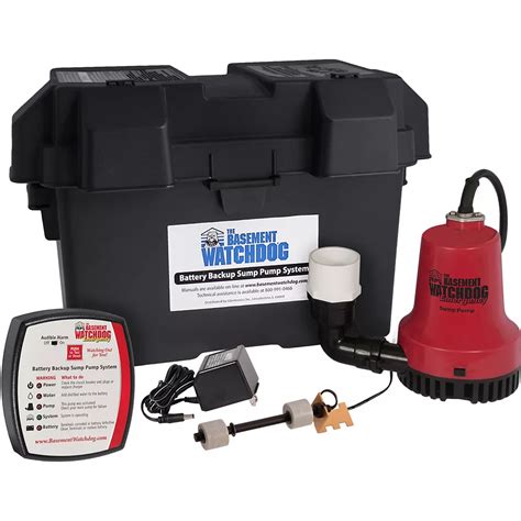 Basement Watchdog 1/4 HP Emergency Battery Backup Automatic Sump Pump | The Home Depot Canada