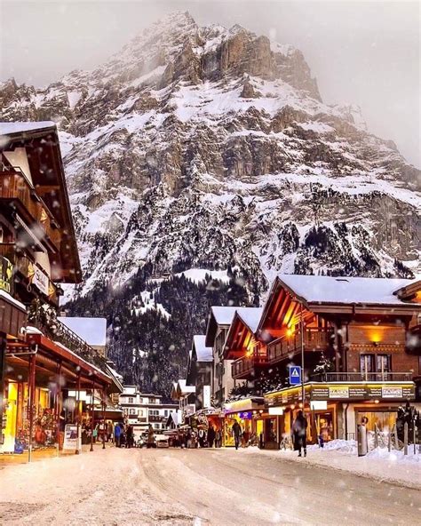 Grindelwald by Winter ️⛄️ 🇨🇭 📷 by: Senna Relax | Lugares para viajar, Lugares para ir, Lugares ...