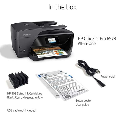 2020 HP OfficeJet Pro 6978 All-in-One Wireless Printer with Double ...