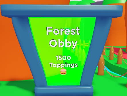 Forest Obby | Cheeseburger Simulator Wiki | Fandom