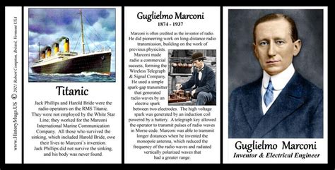 Marconi, Guglielmo - Science & Inventions - HistoryMugs.us