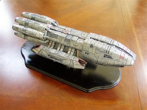 Battlestar Pegasus model 1 by dinobatfan on DeviantArt