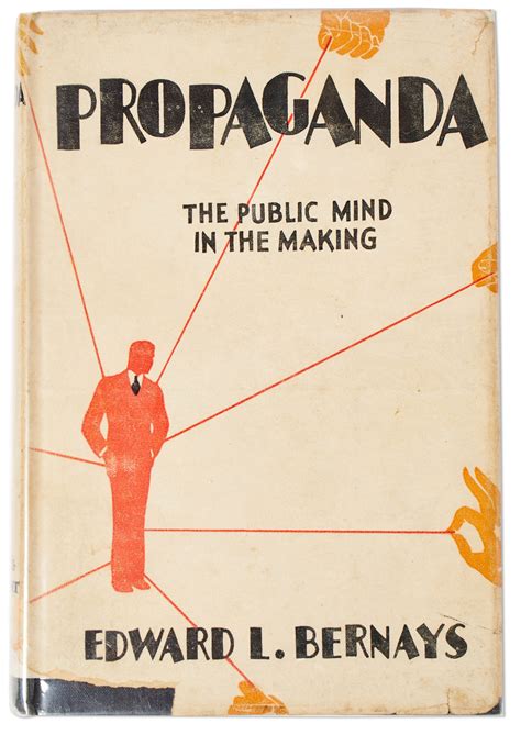 Sell or Auction Edward Bernays Propaganda 1st Edition w Dust Jacket