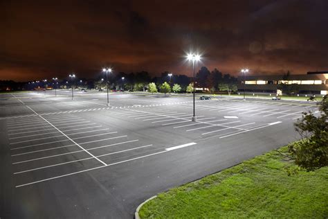 LED parking lot lighting – VOLT ELECTRIC, INC.