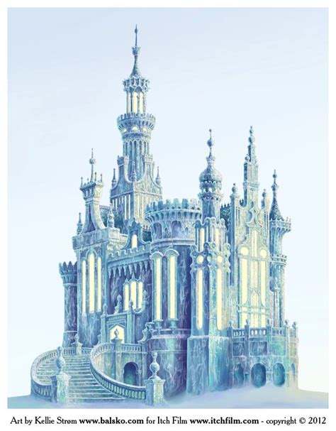 Pin by Freaklife1 on Ice Castles | Castle illustration, Fantasy castle ...