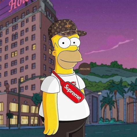 Pin by Minh Anh on H | Supreme wallpaper, Simpsons art, Bart simpson